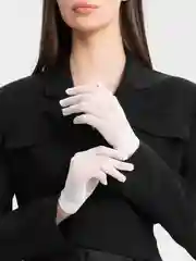 Белый перчатки