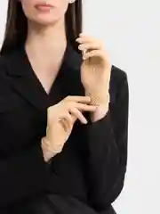 Бронзовый перчатки