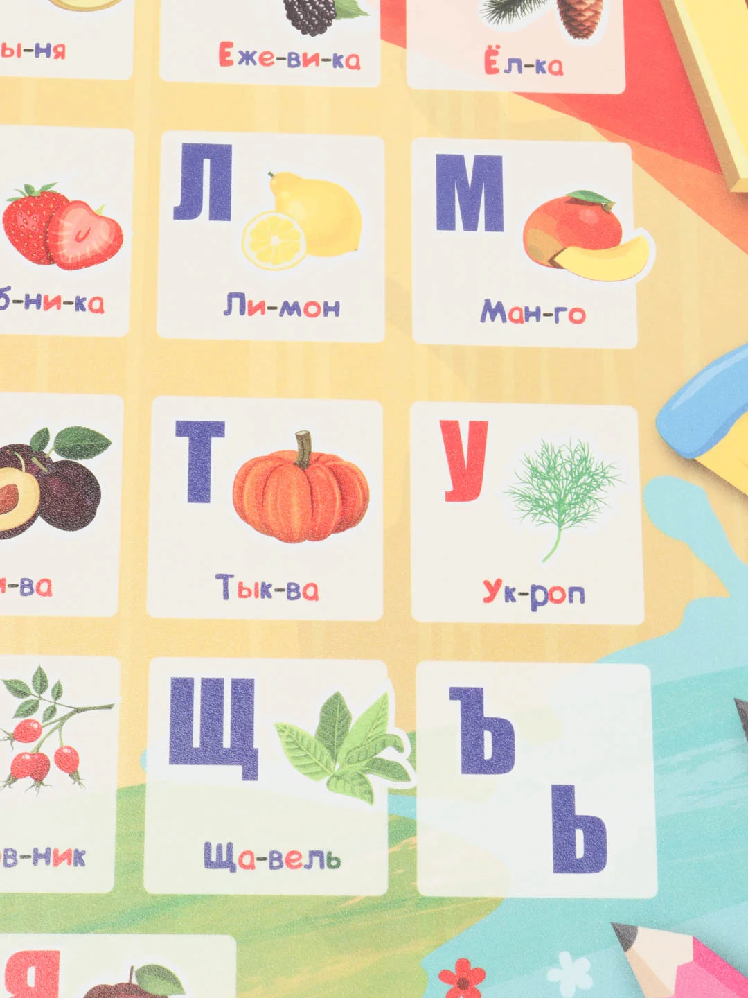 Клеёнка, подложка подкладка настольная для творчества и уроков труда Пифагор А3+, 270404