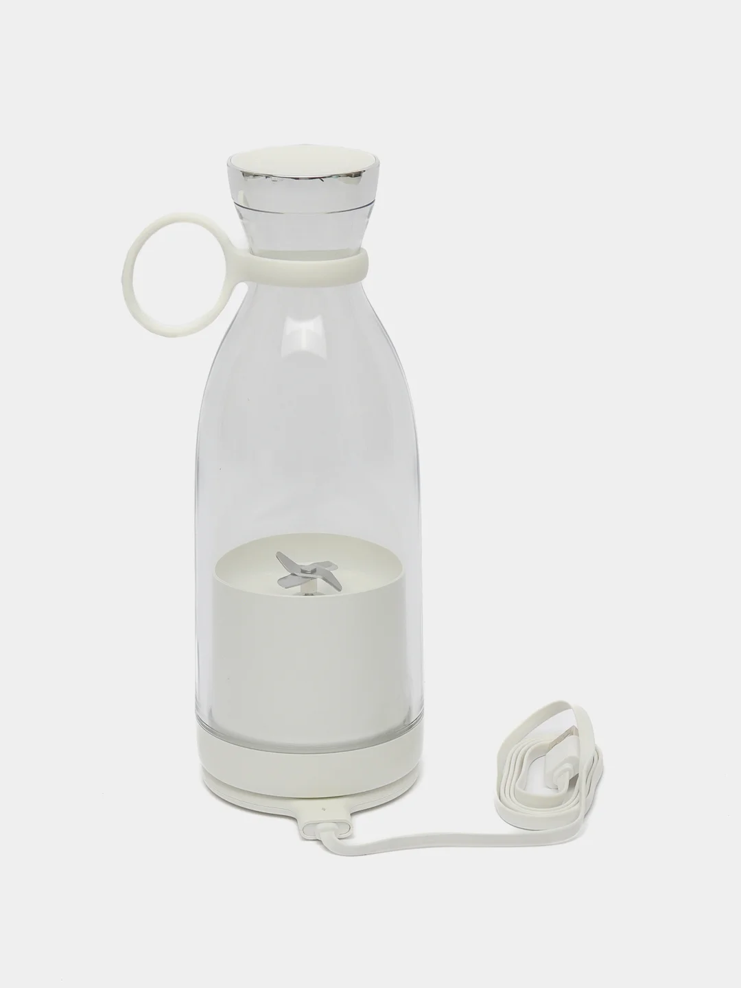 Беспроводной блендер-бутылка FRESH JUICE, на 350 мл, белый