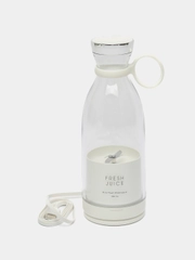 Беспроводной блендер-бутылка FRESH JUICE, на 350 мл, белый