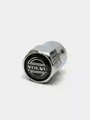 Колпачки для колес/шин на ниппель авто с логотипом "Volvo", 4 шт