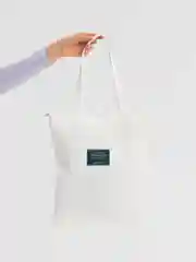 Белый сумка шоппер, женская