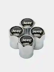 Колпачки для колес/шин на ниппель авто с логотипом "JEEP", 4 шт