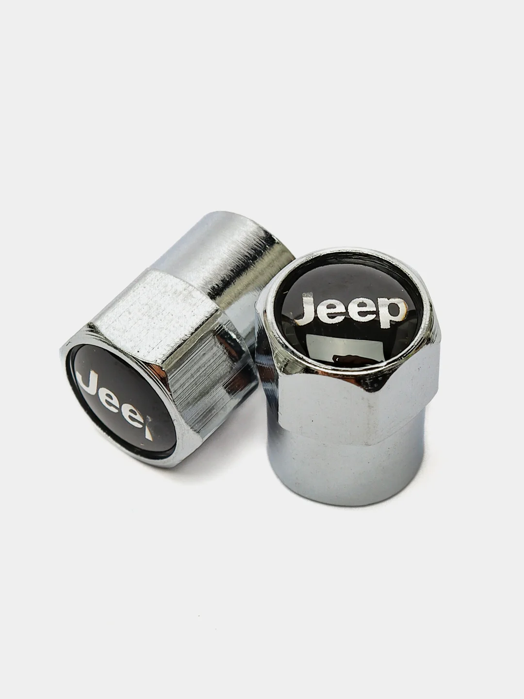 Колпачки для колес/шин на ниппель авто с логотипом "JEEP", 4 шт