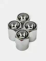 Колпачки для колес/шин на ниппель авто с логотипом "Honda", 4 шт