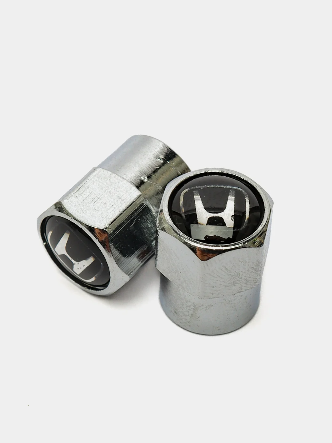 Колпачки для колес/шин на ниппель авто с логотипом "Honda", 4 шт