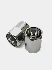Колпачки для колес/шин на ниппель авто с логотипом "Honda", 4 шт