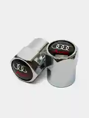 Колпачки для колес/шин на ниппель авто с логотипом "Audi", 4 шт
