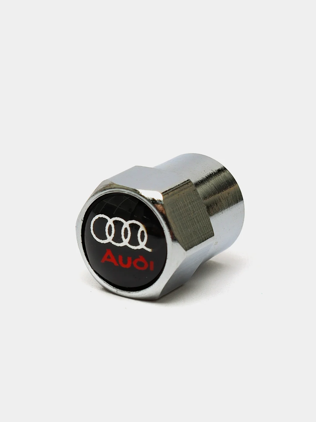 Колпачки для колес/шин на ниппель авто с логотипом "Audi", 4 шт