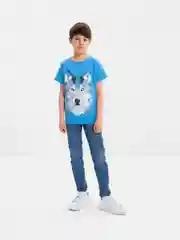 Футболка для мальчика, с принтом, хлопок, 8-12 лет
