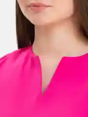 Фуксия платье женское летнее повседневное легкое цвет фуксия