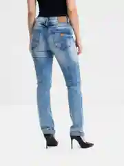 Бирюзовый джинсы женские, с ремнем