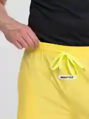 Желтый мужские спортивные повседневные шорты