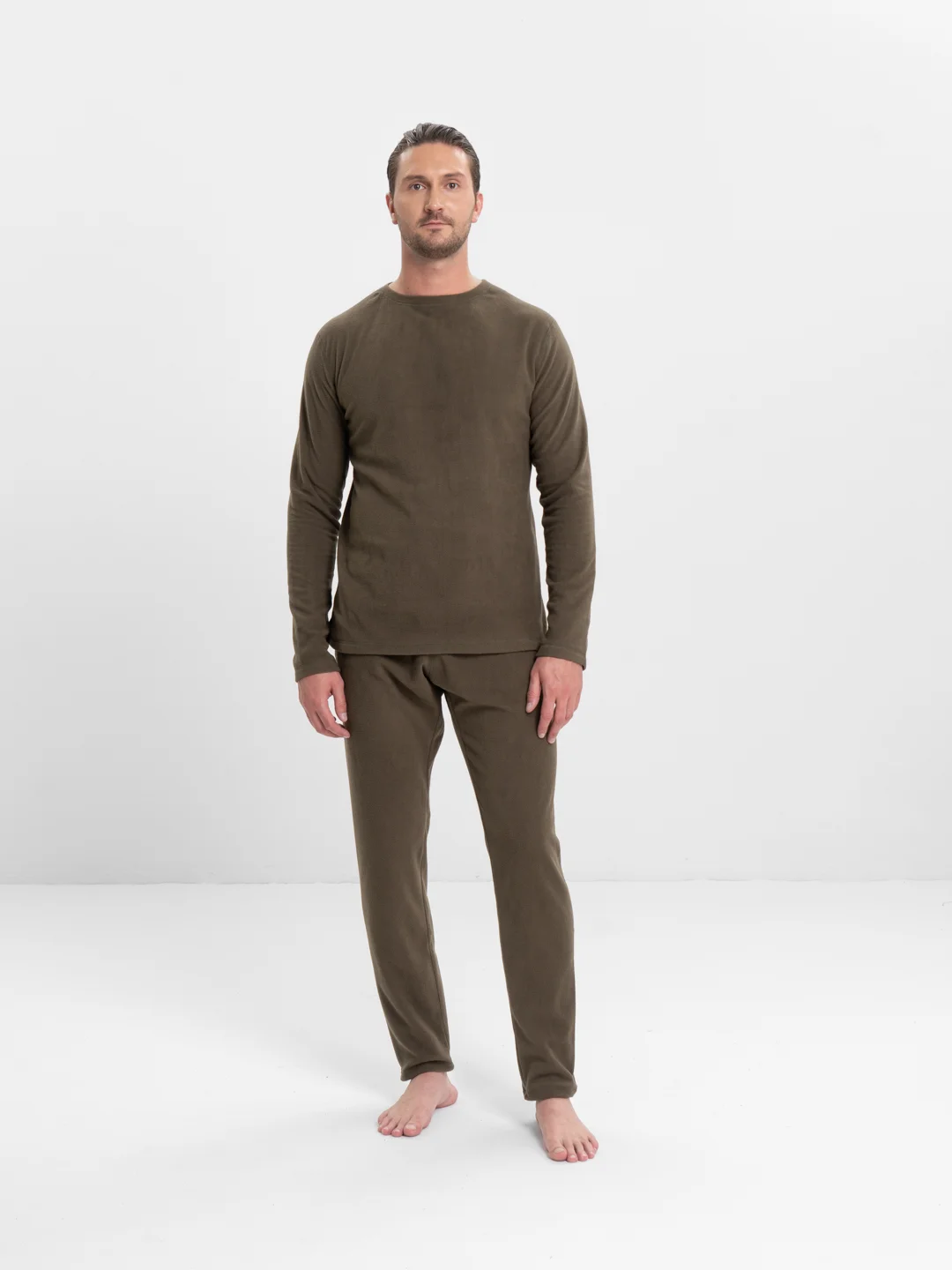 Зелёный хаки термобельё флисовое Varman Fleece