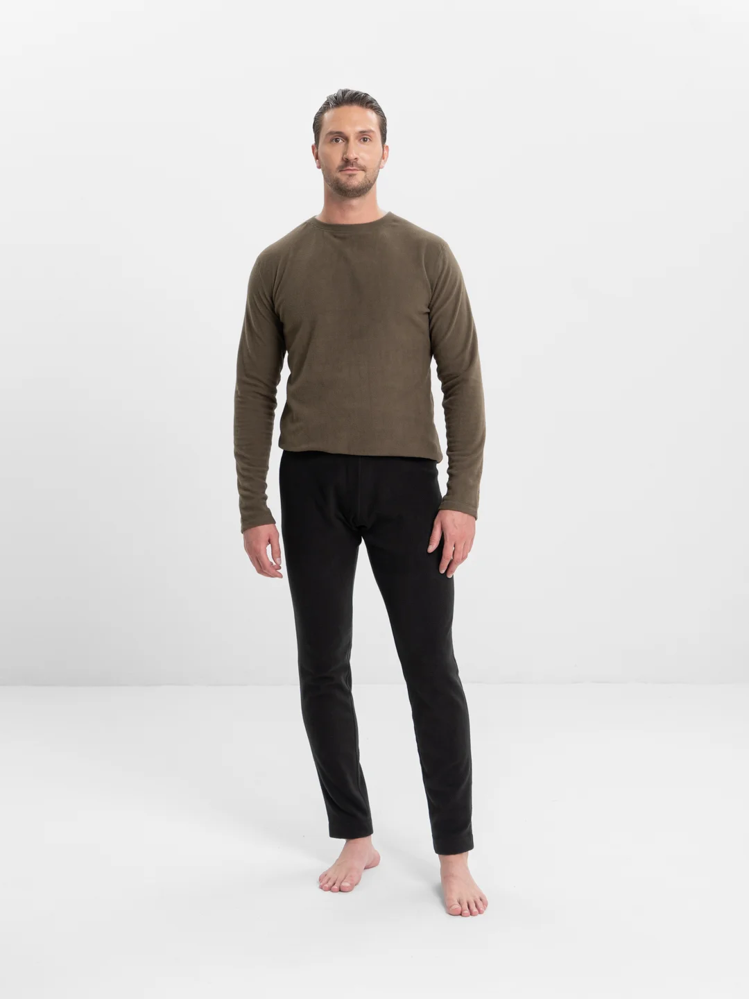 Черный кальсоны флисовые Varman Fleece