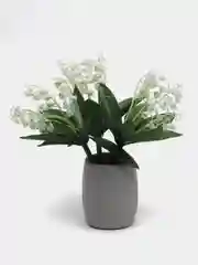 Белый ландыш, искусственные цветы