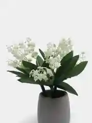 Белый ландыш, искусственные цветы