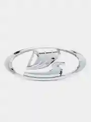 Серебряный шильдик Лада эмблема решетки радиатора для Lada