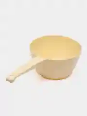 Бежевый ковш пластиковый, пищевой, 1 литр