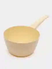 Бежевый ковш пластиковый, пищевой, 1 литр