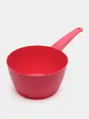 Розовый ковш пластиковый, пищевой, 1 литр