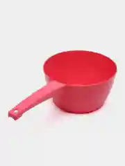 Розовый ковш пластиковый, пищевой, 1 литр
