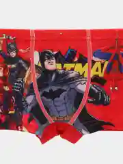 Красный детские трусы-боксеры для мальчиков 3-8 лет