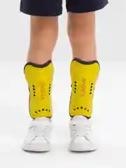 Желтый футбольные щитки для взрослых и детей
