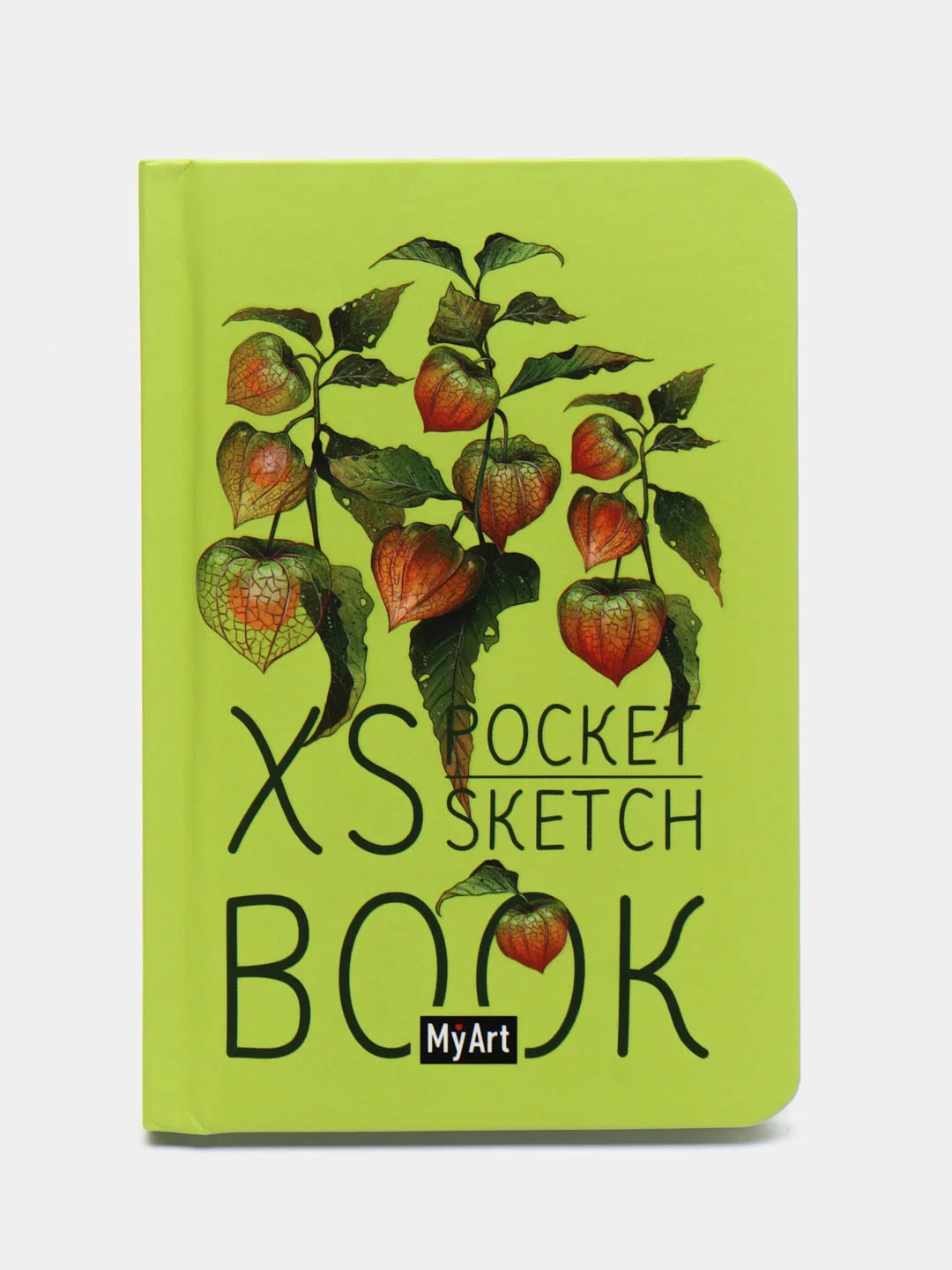 Зеленый блокнот для зарисовок MyArt, скетчбук XS Pocket, формат А6, Проф-Пресс