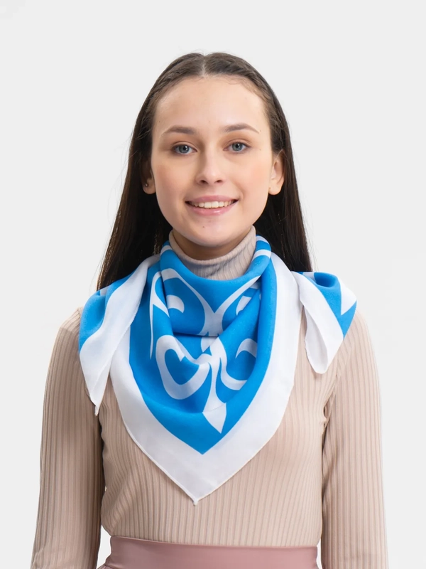 Платок женский, платки женские, 2 штуки, 80 см х 80 см