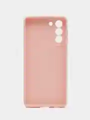 Пудровый чехол Samsung Galaxy S21, Самсунг Галакси С21 прозрачный силиконовый