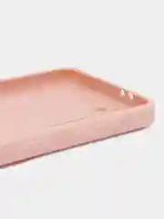 Пудровый чехол Samsung Galaxy S21, Самсунг Галакси С21 прозрачный силиконовый