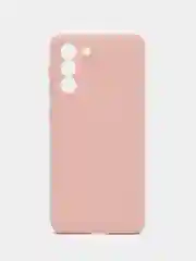 Пудровый чехол Samsung Galaxy S21, Самсунг Галакси С21 прозрачный силиконовый