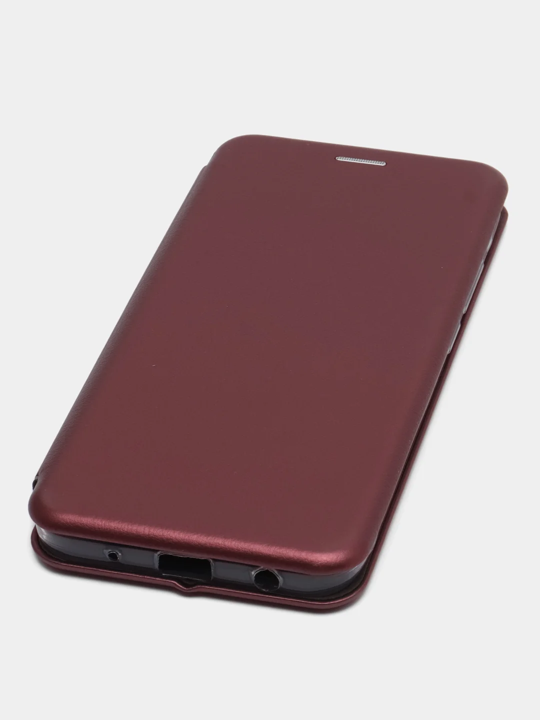 Бордовый чехол-книжка Xiaomi Redmi A1 plus / A1+ / A2 Plus / A2+ (Сяоми Редми А1 Плюс/ А2 Плюс)