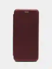 Бордовый чехол-книжка Xiaomi Redmi A1 plus / A1+ / A2 Plus / A2+ (Сяоми Редми А1 Плюс/ А2 Плюс)