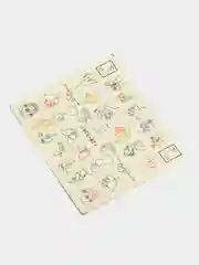 Салатовый слайдеры для дизайна ногтей, стикеры-наклейки для маникюра, 35 видов