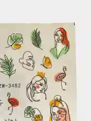 Лавандовый слайдеры для дизайна ногтей, стикеры-наклейки для маникюра, 35 видов