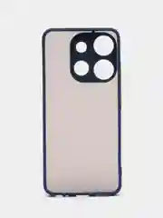 Синий чехол TECNO SPARK GO 2023 / TECNO POP 7 / POP 7 PRO  матовая спинка и защита камеры