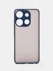 Синий чехол TECNO SPARK GO 2023 / TECNO POP 7 / POP 7 PRO  матовая спинка и защита камеры