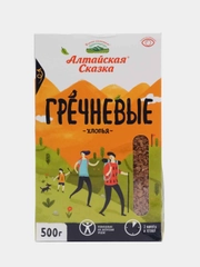 Хлопья гречневые "Алтайская сказка", 500 гр