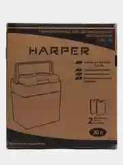 Автомобильный холодильник Harper CBH-130, 30 л, серый, гарантия 1 год