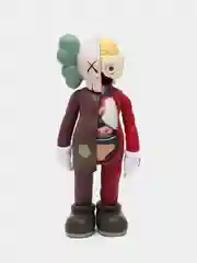 Коричневый kaws anatomy игрушка коллекционная