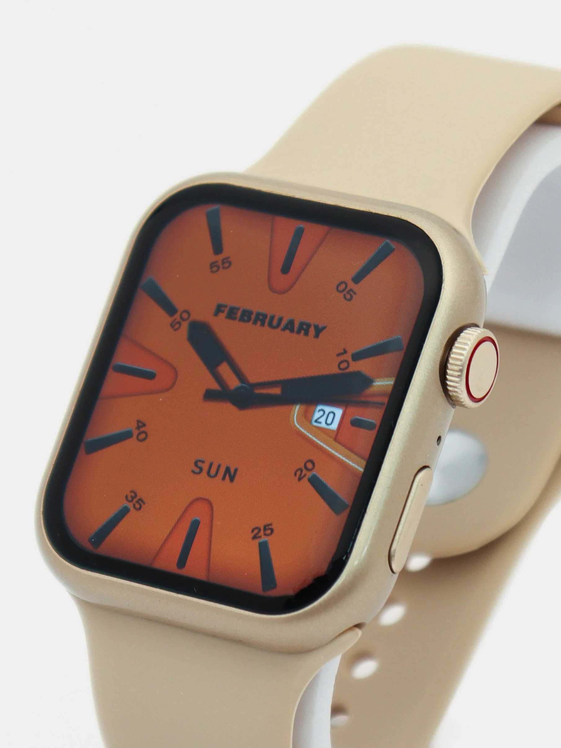 Золотой смарт часы премиум серии Smart Watch X8 SE, 45 mm