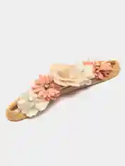 Пастельно-коралловый повязка на голову, детская, для девочки, для малышки