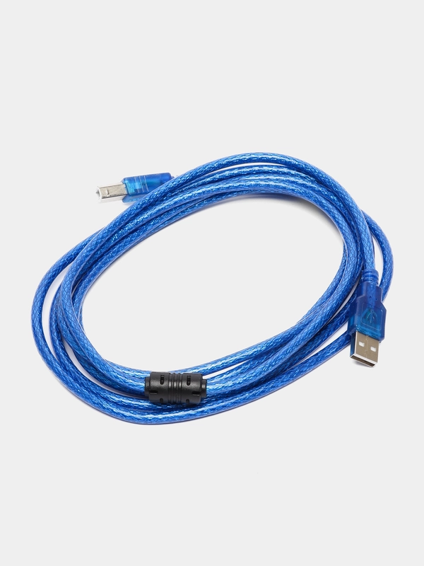 Кабель для принтера и сканера, МФУ, USB 2.0 Am - Bm, экранированный