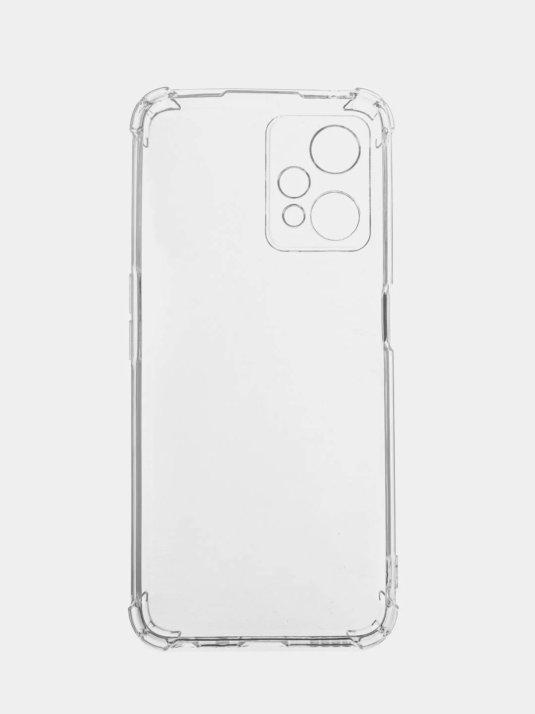 Серебряный чехол для Realme 9 PRO, Realme 9 5G (Реалми 9 Про, Реалми 9 5Г), силиконовый