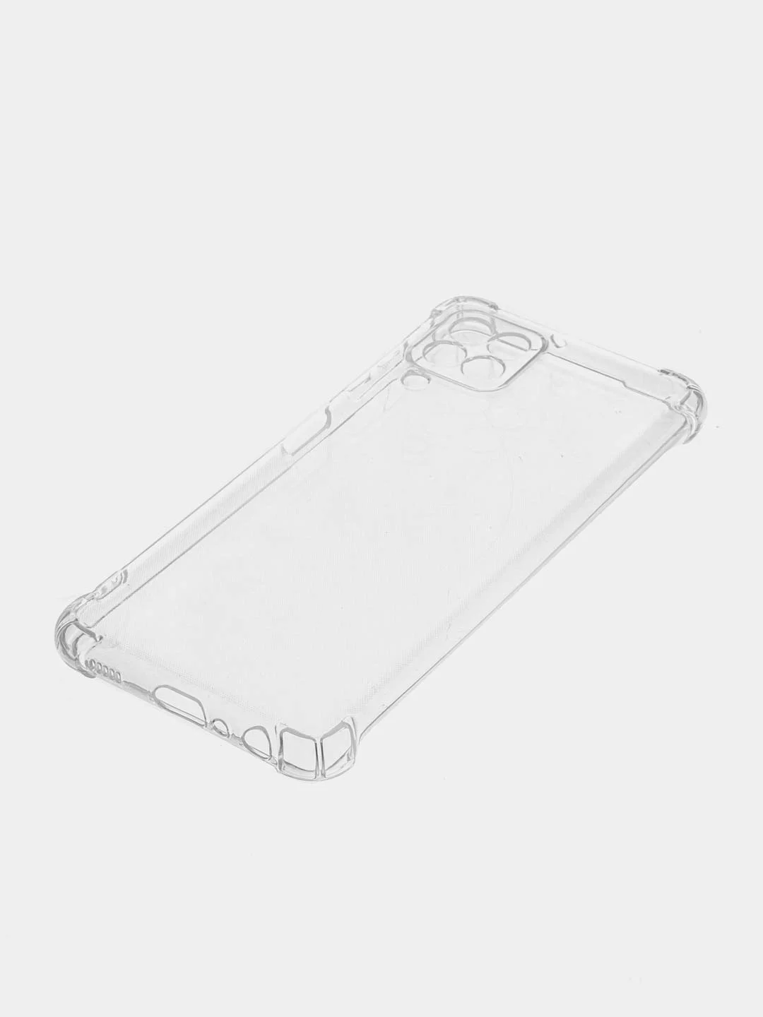Прозрачный силиконовый чехол для Samsung Galaxy A22 4G, M32, M22 (Самсунг А22, М32, М22), прозрачный