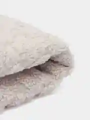 Бежевый банное махровое полотенце, 50*80