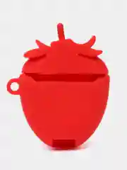 Чехол "Клубника", для наушников AirPods 1 / 2